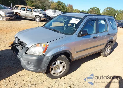 2006 Honda Cr-V Lx из США, поврежденный, VIN SHSRD68506U407107